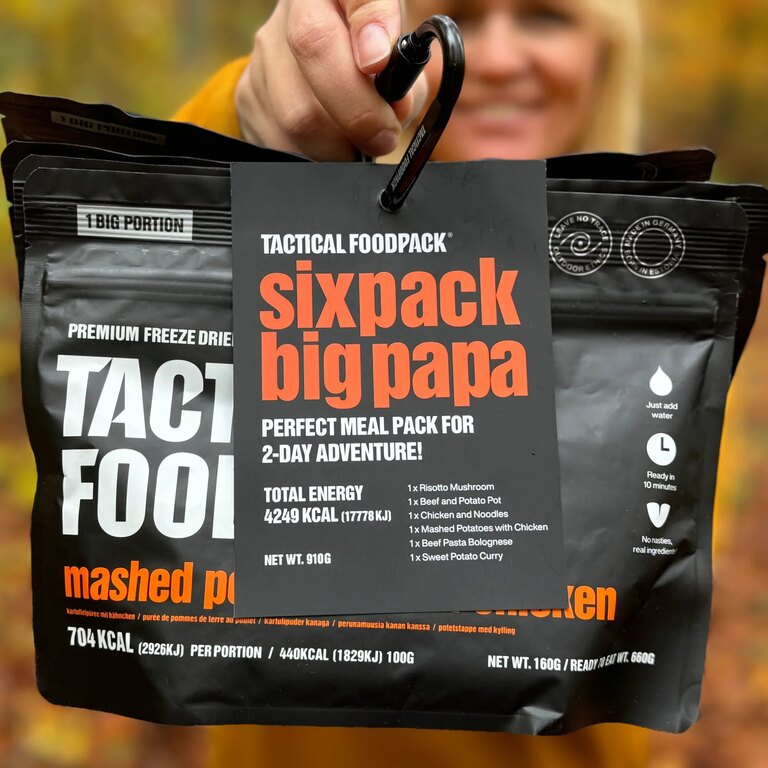Изсушена храна Sixpack Big Papa Tactical Foodpack®