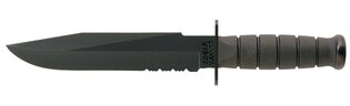 KA-BAR® Fighter с фиксирано острие и комбинирано заостряне
