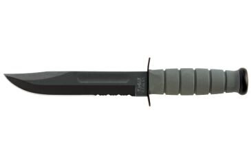 KA-BAR® Fighting-Utility Knife с фиксирано острие foliage green с комбинирано острие