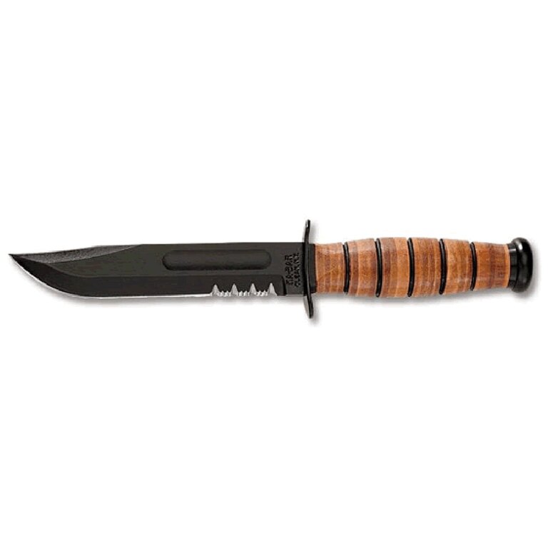 KA-BAR® The Legend нож с фиксирано острие с комбинирано острие