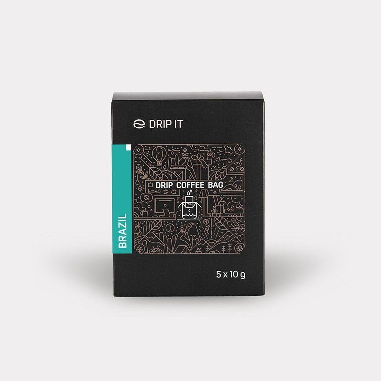 Кафе във филтър Brazil Minas Gerais Drip it®, 5 бр