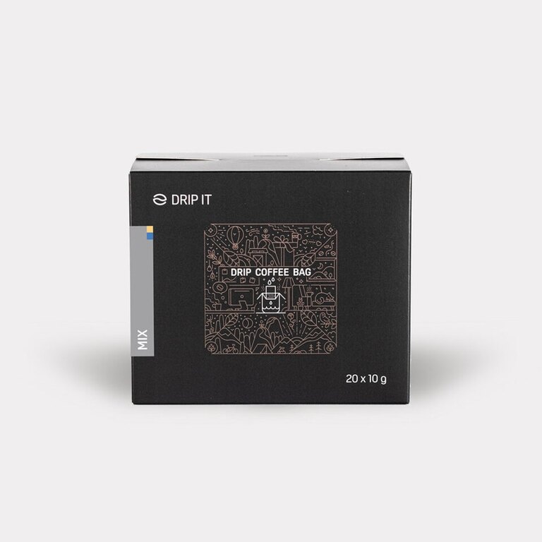 Кафе във филтър Brazil / Nicaragua Drip it®, 20 бр