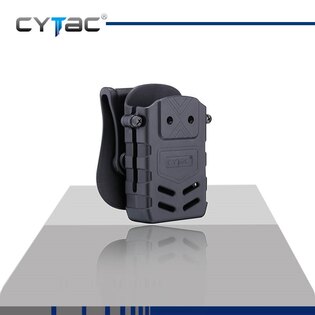 Калъф за кобур Cytac® AR15, M4, M16 с клипс за колан - черен