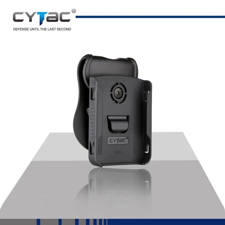 Калъф за телефон Cytac® iPhone 8 Plus - черен