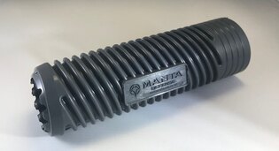 Капачка на заглушител V2 Cover 7.0"x1.5" Manta Defense® / калибър .223, .300, .308, 5.56, 7.62