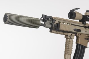Капак на заглушител Manta Defense® 7.0"x1.5" / калибър .223, .300, .308, 5.56, 7.62