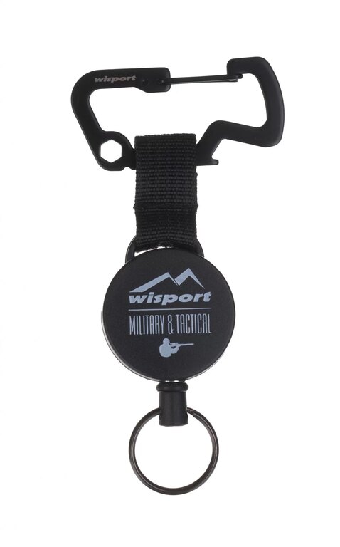 Карабина Key-Back със самонавиващ се шнур Wisport®