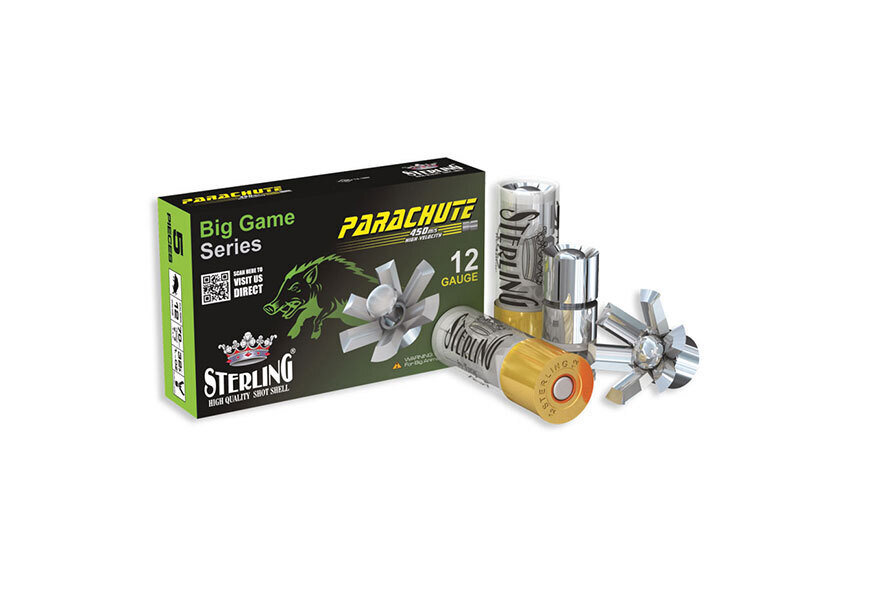 Картечни патрони Parachute Gualandi Sterling® / 12/70 / 38 гр / 5 бр