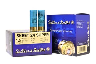 Картечни патрони Skeet 24 Super Sellier & Bellot® / 12/70* / 24 g / 25 бр.