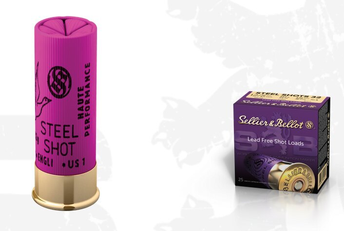 Картечни патрони Steel Shot Sellier & Bellot® / 12/70 / 32 g / 25 бр.