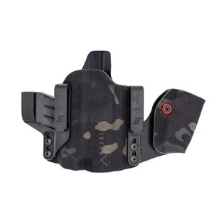 Кобур за скрито носене Incog X® IWB RDS + калъф за пълнител Safariland® / Glock 17/19 / Фенер / Колиматор