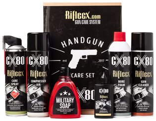Комплект за почистване HANDGUN за пистолети и револвери Riflecx®