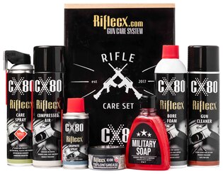 Комплект за почистване на пушки за дълги оръжия Riflecx®