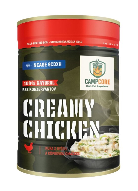 Консерва Creamy Chicken CampCore® / самозатопляне