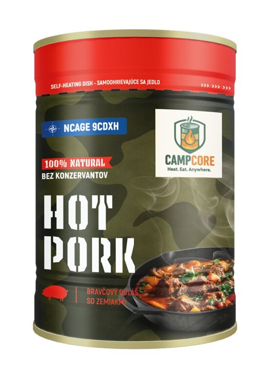 Консерва Hot Pork CampCore® / самозагряваща се