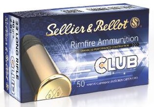 Куршуми малокалибрени Club/Standard Sellier & Bellot® / .22 LR / 2,6 g / 50 бр
