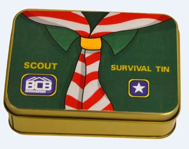 Кутия за оцеляване BCB® Scout Survival Tin