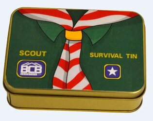 Кутия за оцеляване BCB® Scout Survival Tin