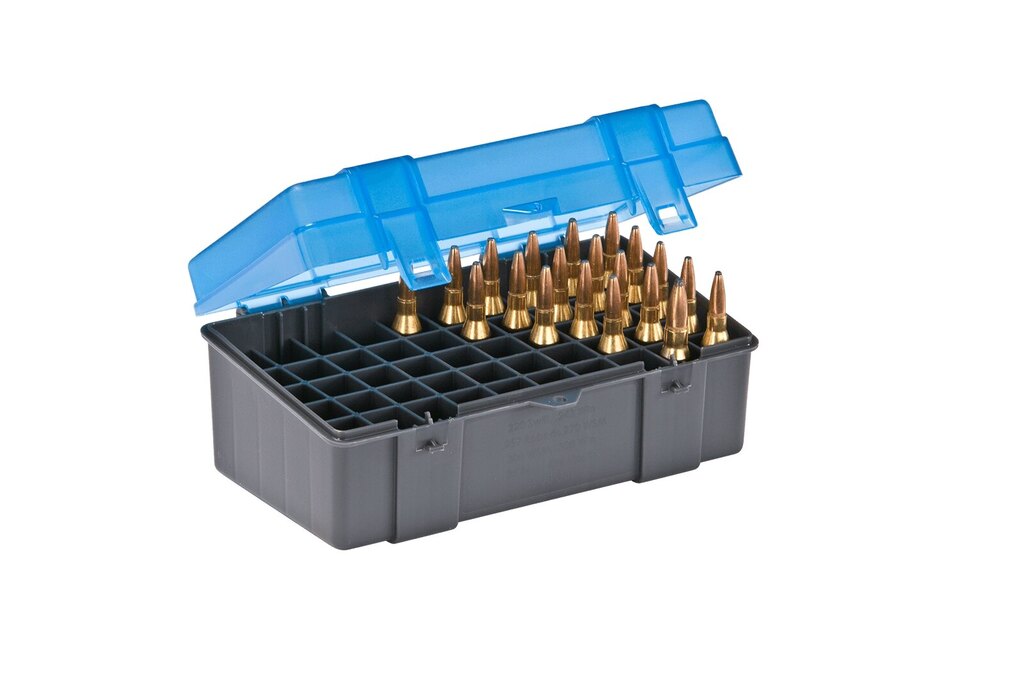 Кутия за патрони - .308 Winchester Plano Molding® USA - 50 бр., синя