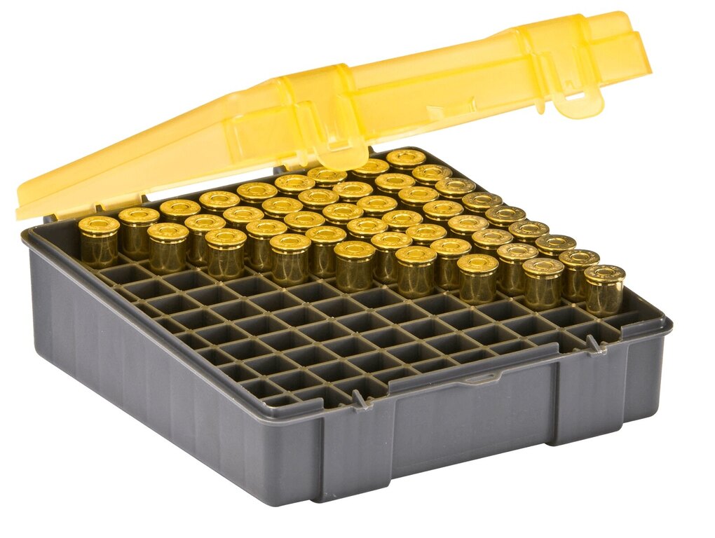 Кутия за патрони - .41 Magnum Plano Molding® САЩ - 100 бр., жълта