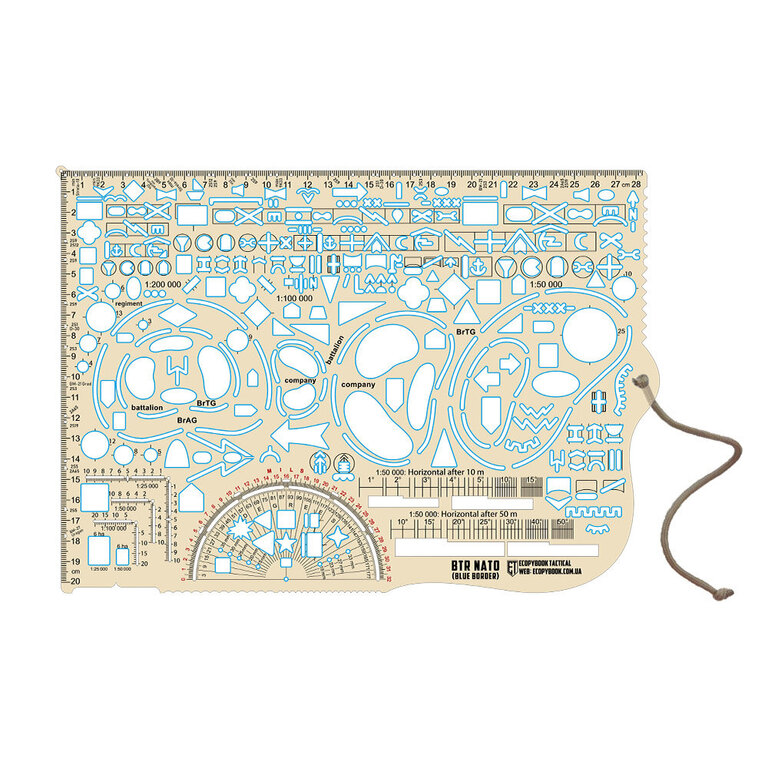 Линийка Ecopybook NATO Large M-Tac®