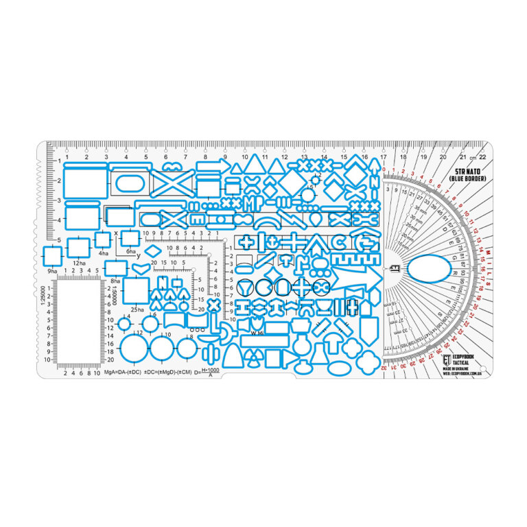 Линийка НАТО Ecopybook Small M-Tac®