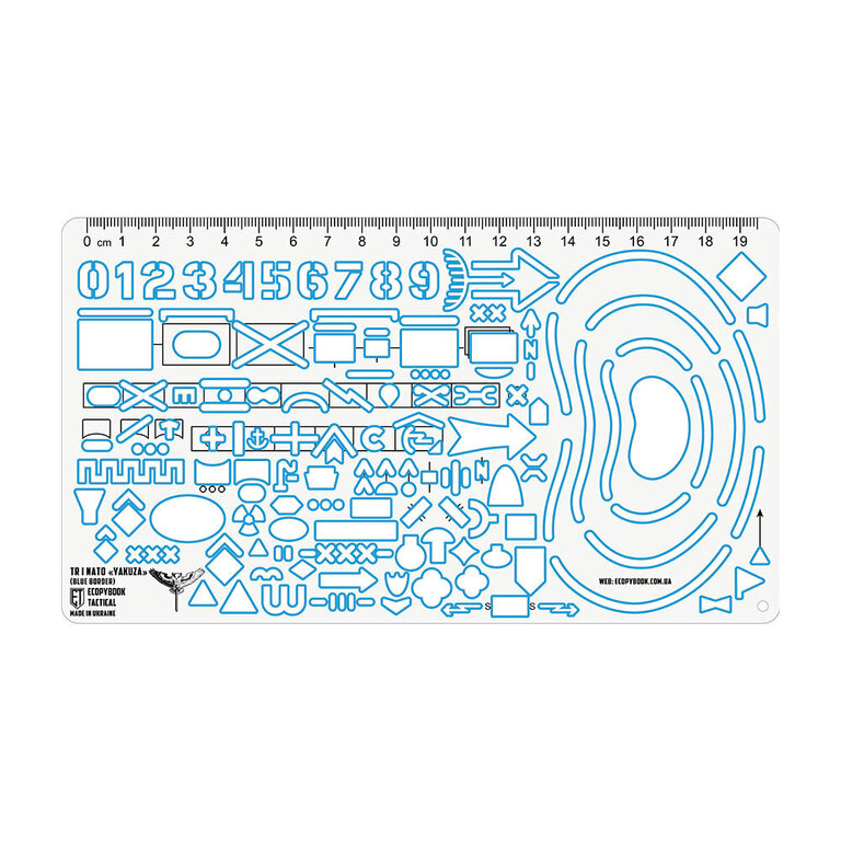 Линийка NATO/UA Ecopybook M-Tac®