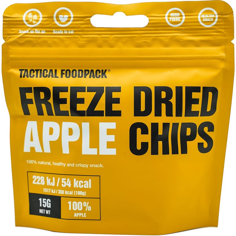 Лиофилизирани ябълкови чипсове Tactical Foodpack®