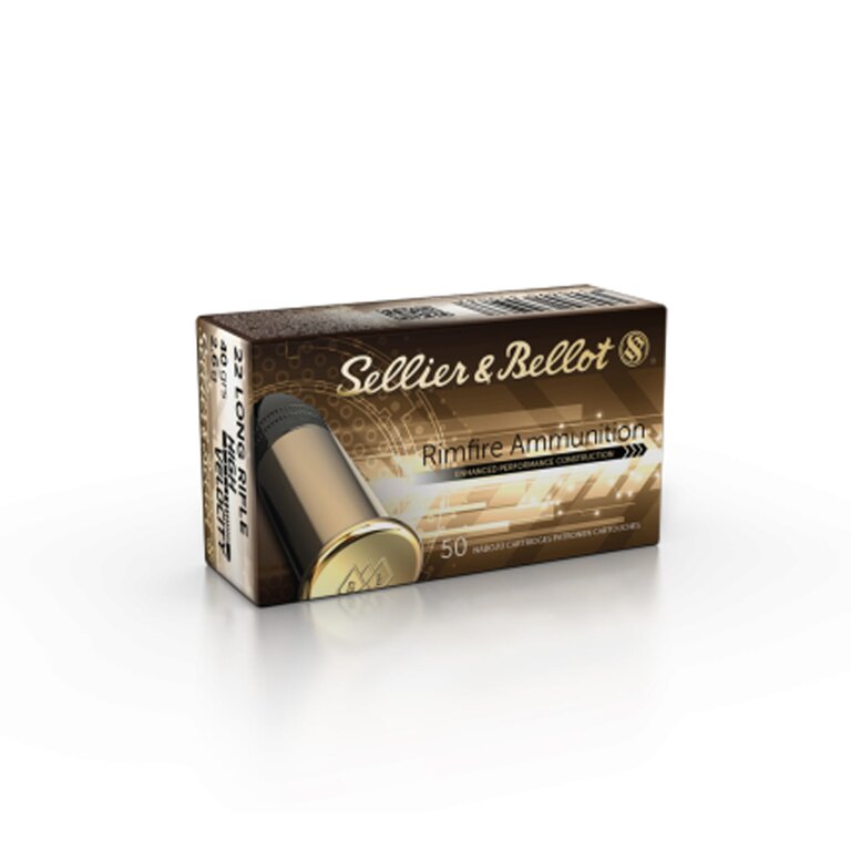 Малокалибрени патрони HV Sellier & Bellot® / .22 LR / 2,6 g / 50 бр