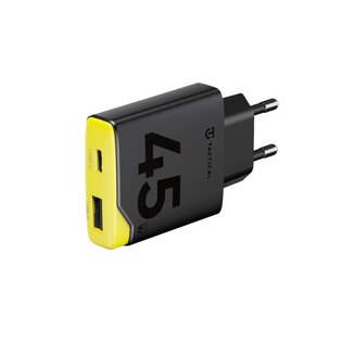 Минимален GaN AC Tactical® джобен адаптер / 45 W