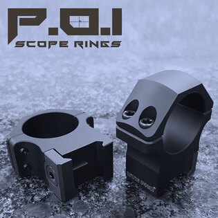 Монтажни пръстени P.O.I® High Profile 1.3" / 25.4 mm тръба UTG PRO®