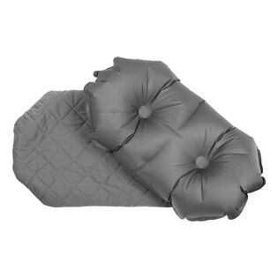 Надуваема възглавница Luxe Pillow Klymit® - сива
