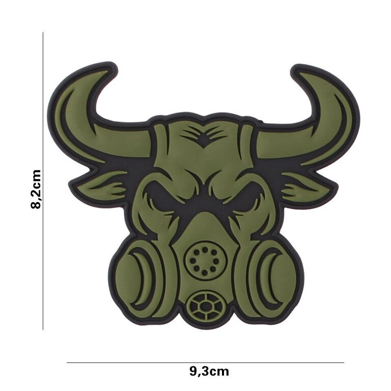 Нашивка Gasmask Bull 101INC®
