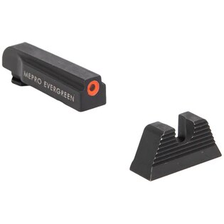 Нишани Evergreen™ Meprolight® за Glock / оранжево мушка, чист заден мерник