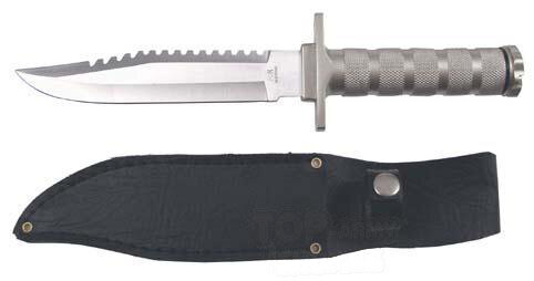Нож Fox Outdoor® със survival комплект в дръжката