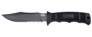 Нож с фиксирано острие SOG® Seal Pup, кания найлон - черен