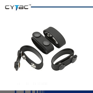 Обезопасителни клипсове Duty Gear за служебен колан Cytac® 4 броя - черни