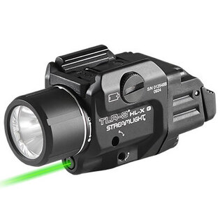 Оръжен фенер с LED светлина TLR-8 HL-X / зелен лазер Streamlight®