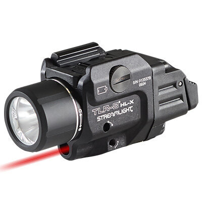 Оръжиева LED фенерче TLR-8 HL-X / червен лазер Streamlight®