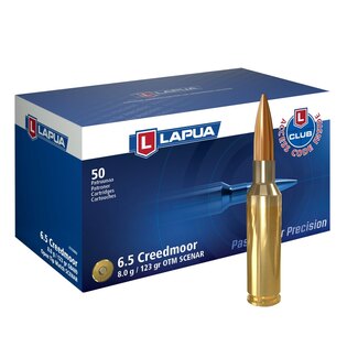 OTM Scenar Lapua® / 6.5 Creedmoor / 123 grs / 50 бр.