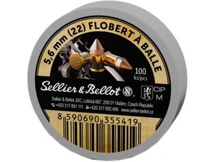 Патрони Flobert Sellier & Bellot® / 5,6 mm (22) Flobert / 1,15 g - 18 grs / 100 бр.