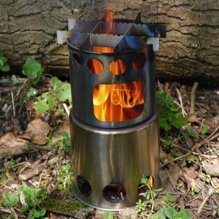 Печка на дърва TBS Outdoor® Varič Salamander Stove