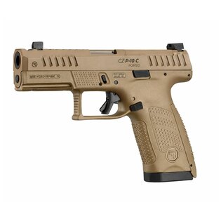 Пистолет CZ P-10 C PORTED FDE / калибър 9x19 CZUB®