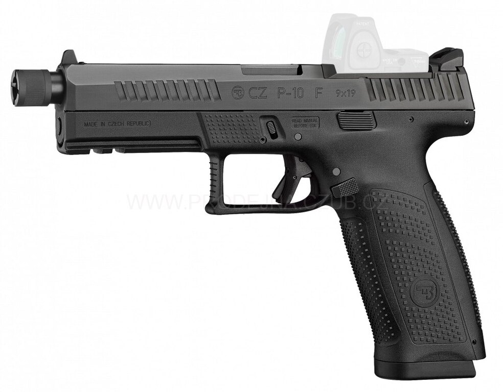 Пистолет CZ P-10 F OR SR / калибър 9×19 CZUB®