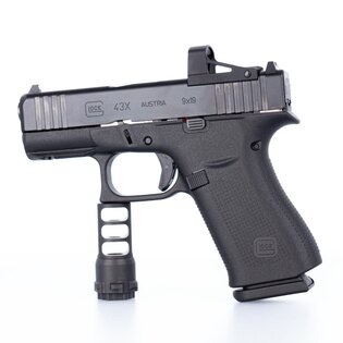 Пистолет Glock 43X MOS с колиматор RMSc Shield / калибър 9x19