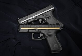 Пистолет Glock 44 / калибър .22 LR / Golden & Silver Line