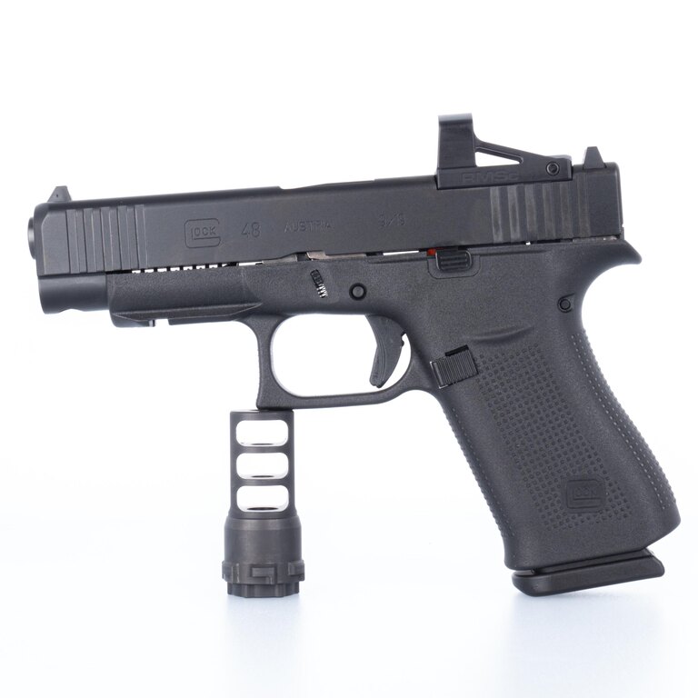 Пистолет Glock 48X MOS с колиматор RMSc / калибър 9x19