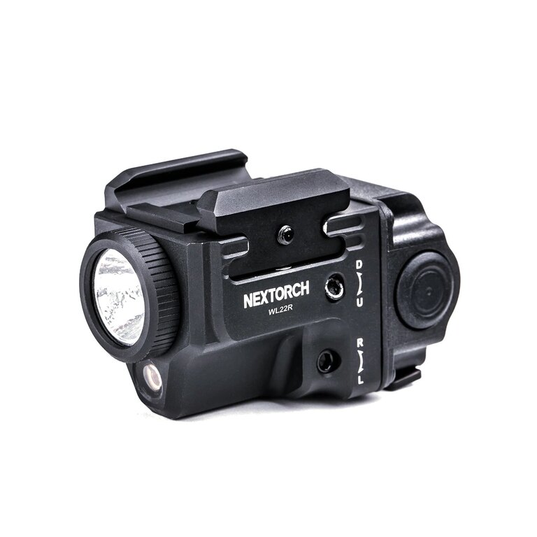 Пистолетен LED фенер WL22R / червен лазер NexTorch®