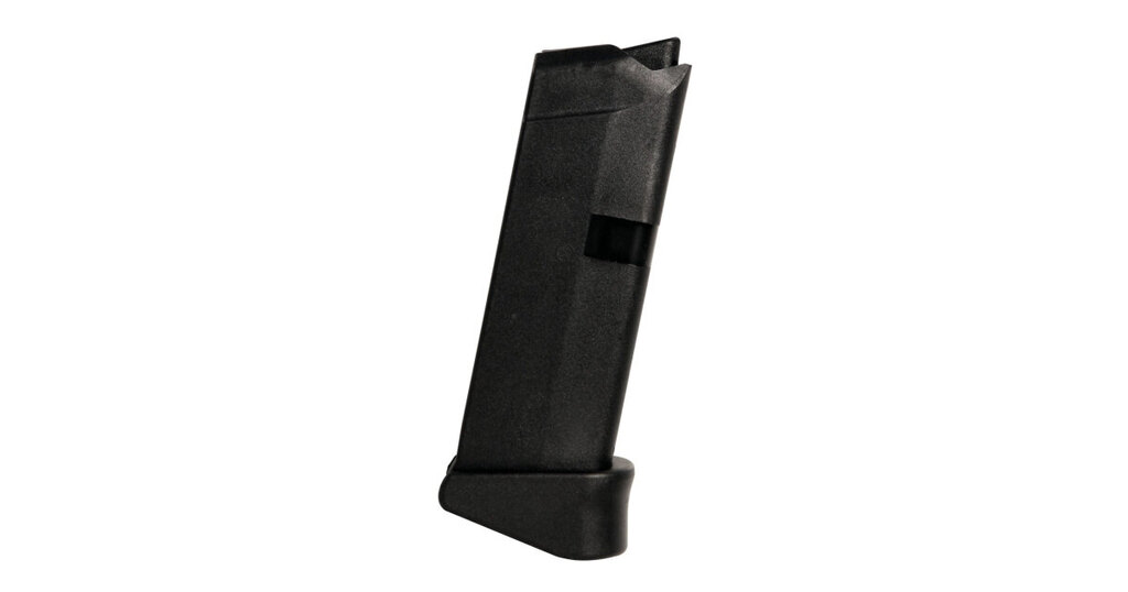 Пълнител с удължение +0 за пистолет Glock® 42, 6 патрона, калибър 9 мм