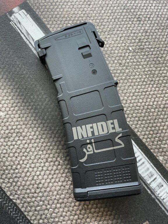 Пълнител за AR15, 30 изстрела, калибър 5.56x45 НАТО Magpul® / Infidel